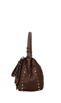 Borsa Dark Wave Atena in tessuto ed ecopelle 