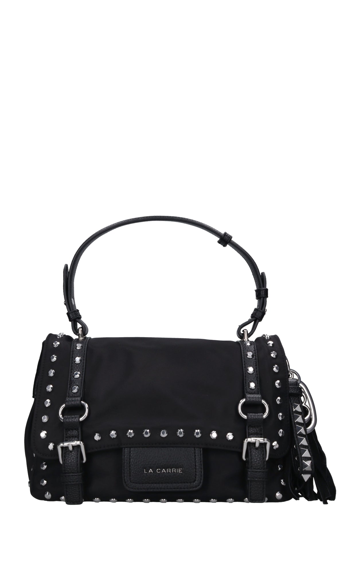 Borsa Atena in ecopelle e tessuto 