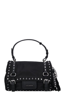 Borsa Atena in ecopelle e tessuto 