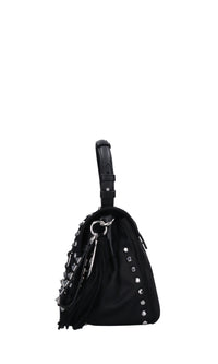 Borsa Atena in ecopelle e tessuto 