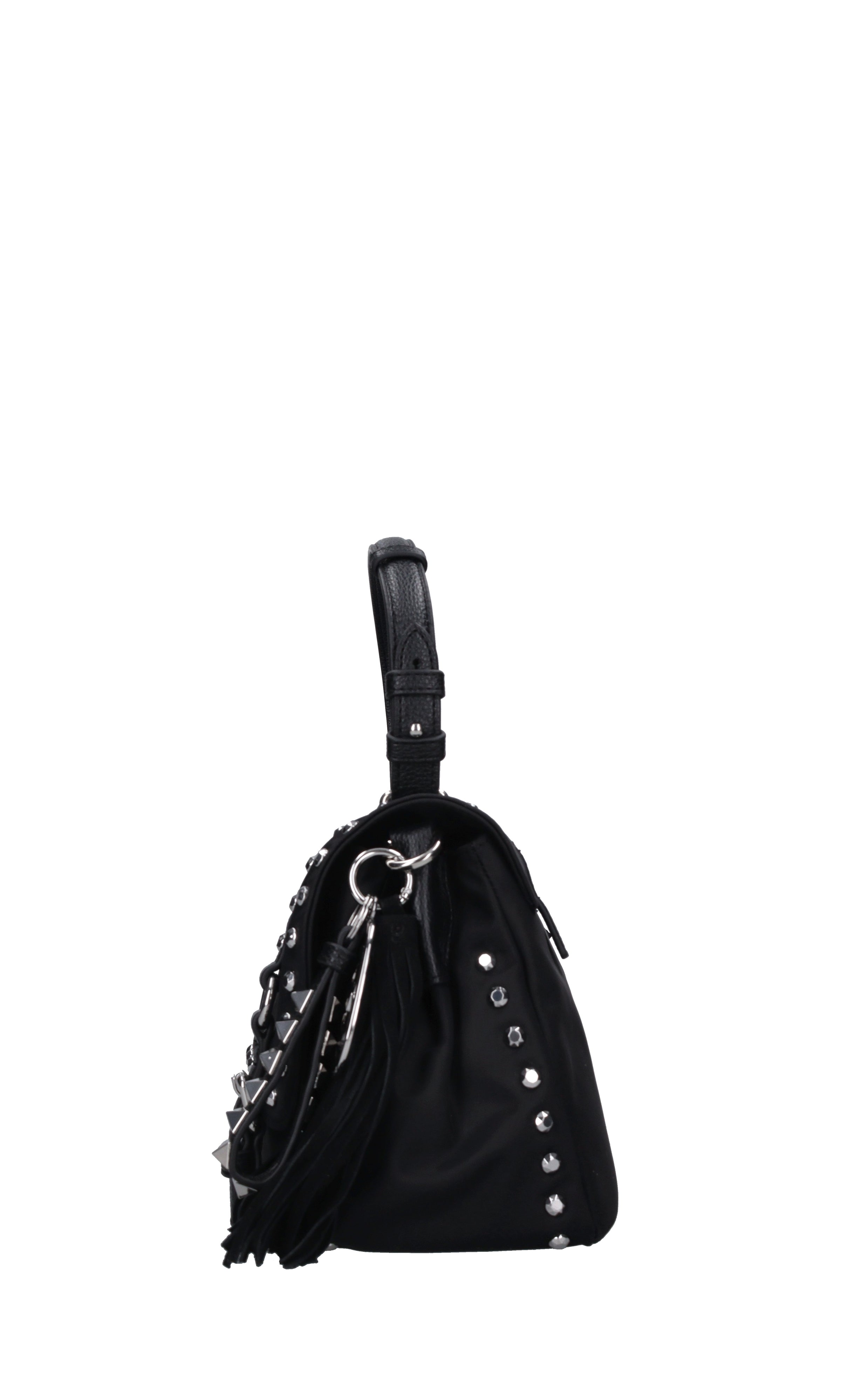 Borsa Atena in ecopelle e tessuto 