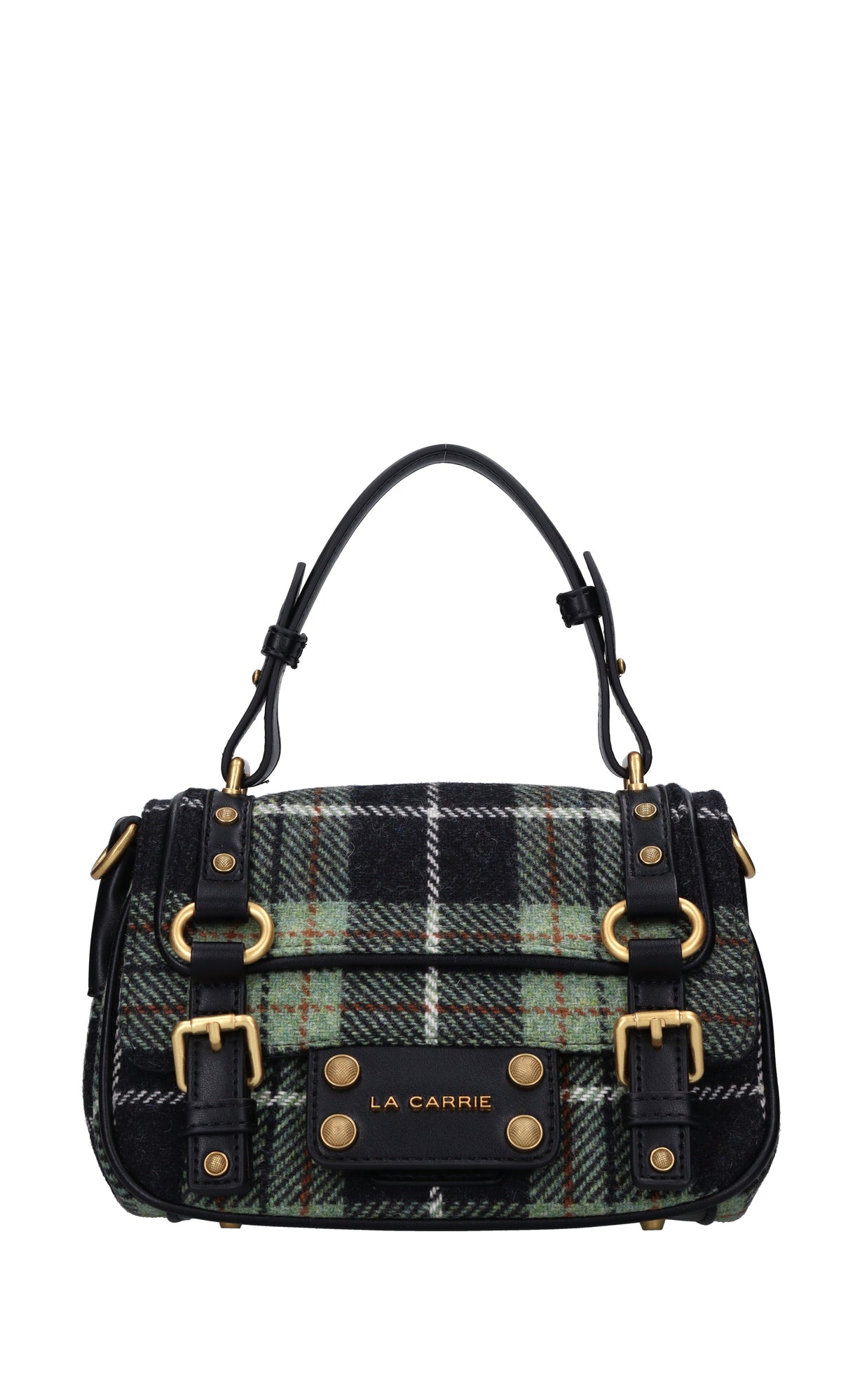 Borsa Scottish Atena in tessuto ed ecopelle 