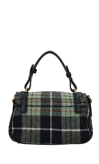 Borsa Scottish Atena in tessuto ed ecopelle 