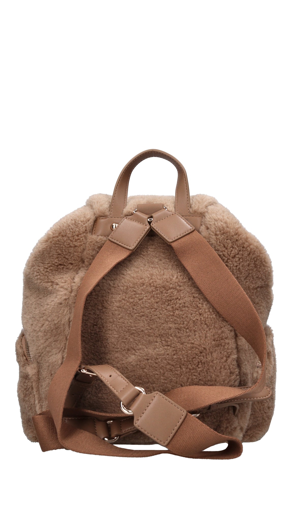Zaino Teddy in ecopelliccia ed ecopelle 