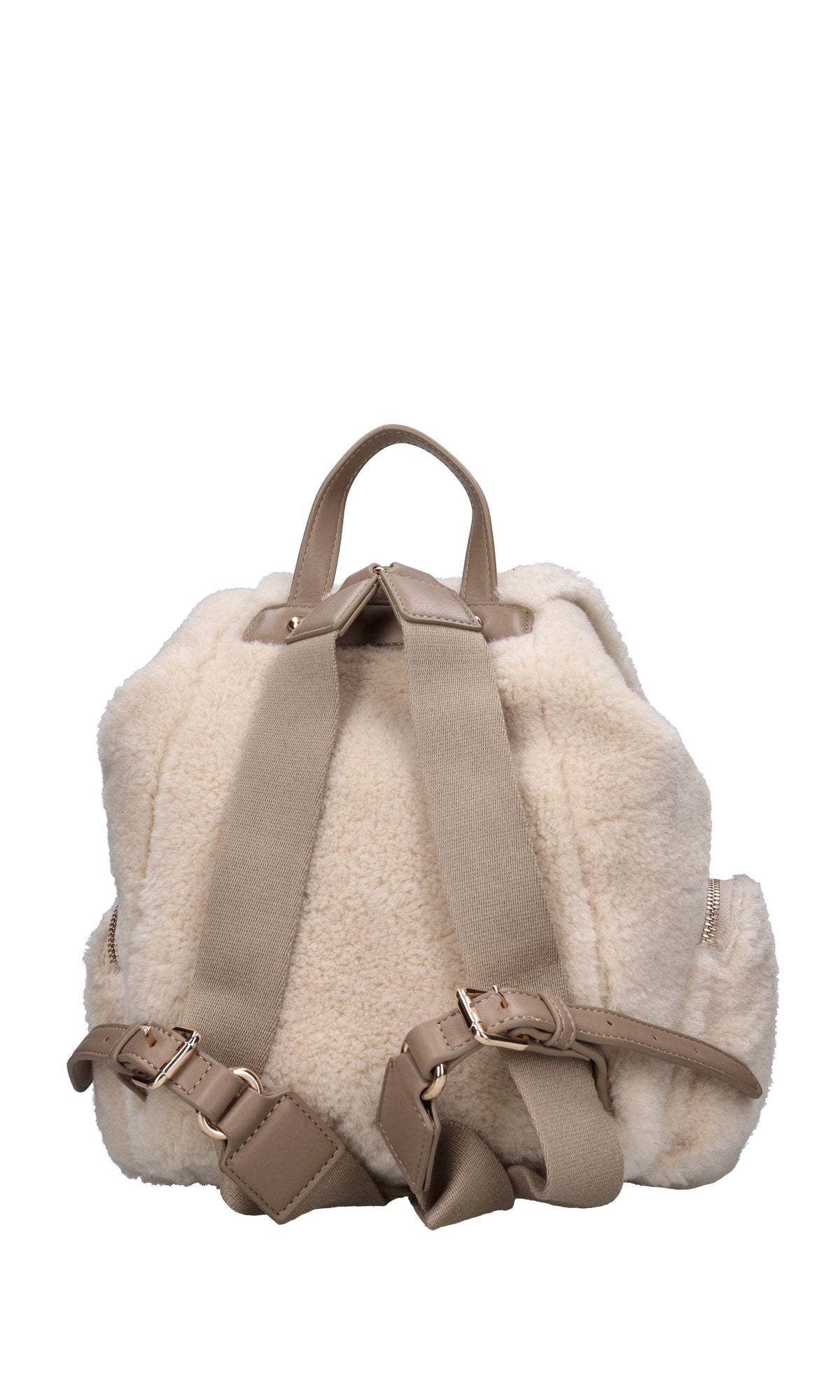 Zaino Teddy in ecopelliccia ed ecopelle 