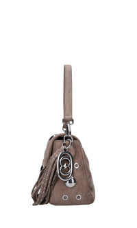Borsa Ethnic in camoscio 