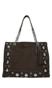 Borsa Ethnic in camoscio 
