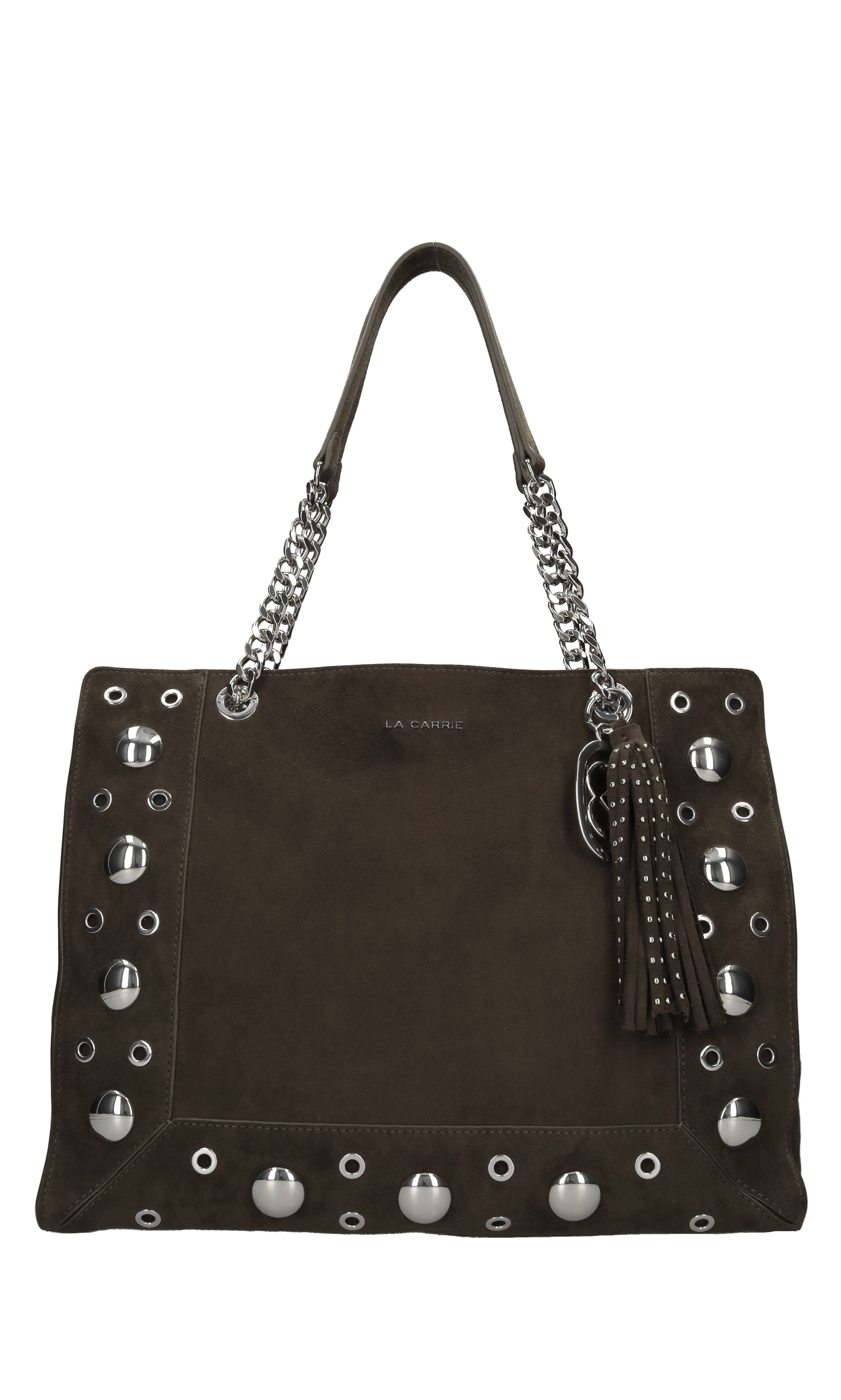 Borsa Ethnic in camoscio 