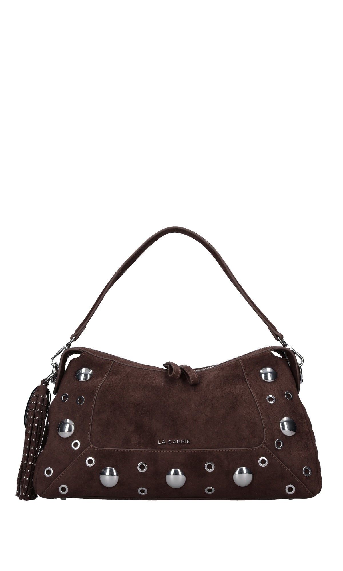 Borsa Ethnic in camoscio e borchie 