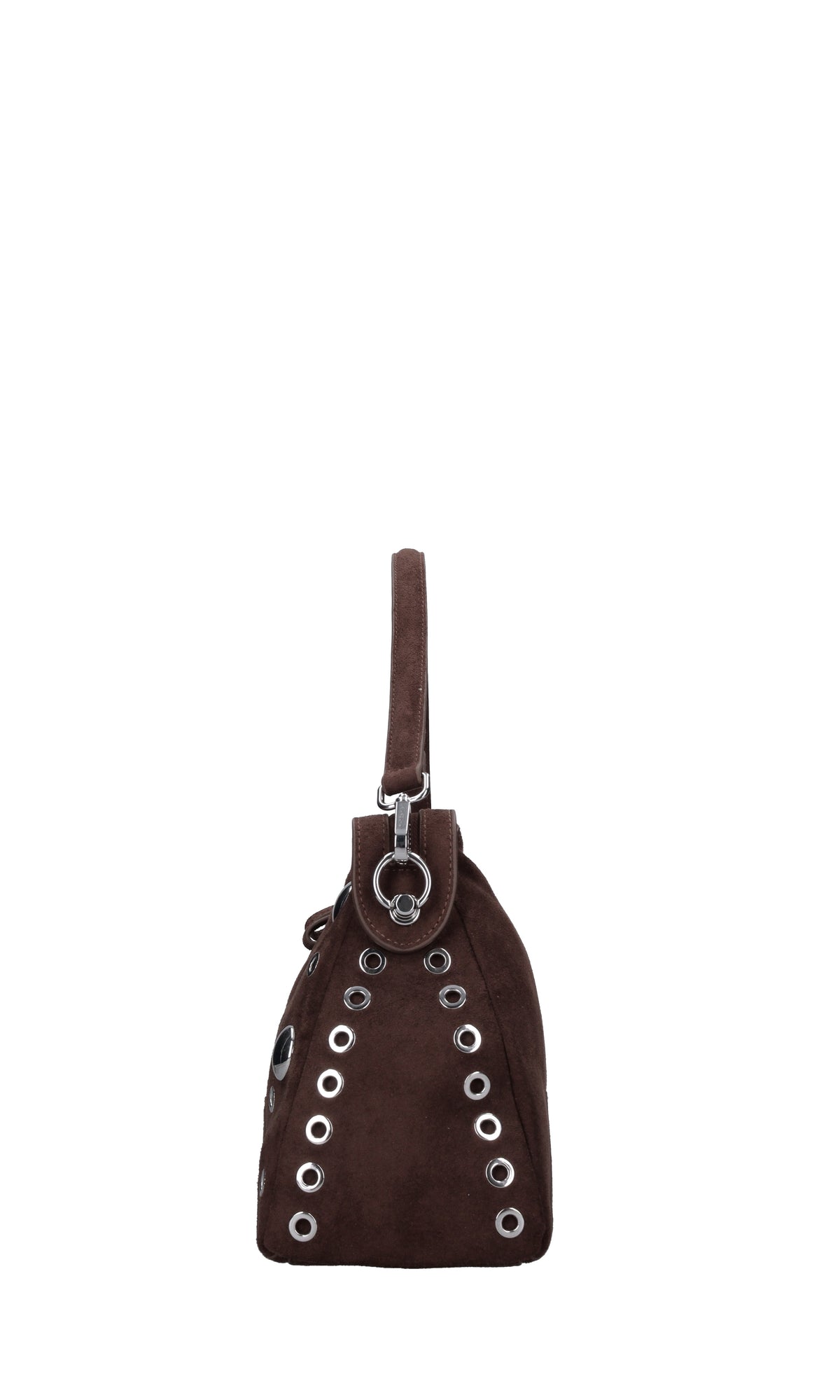 Borsa Ethnic in camoscio e borchie 