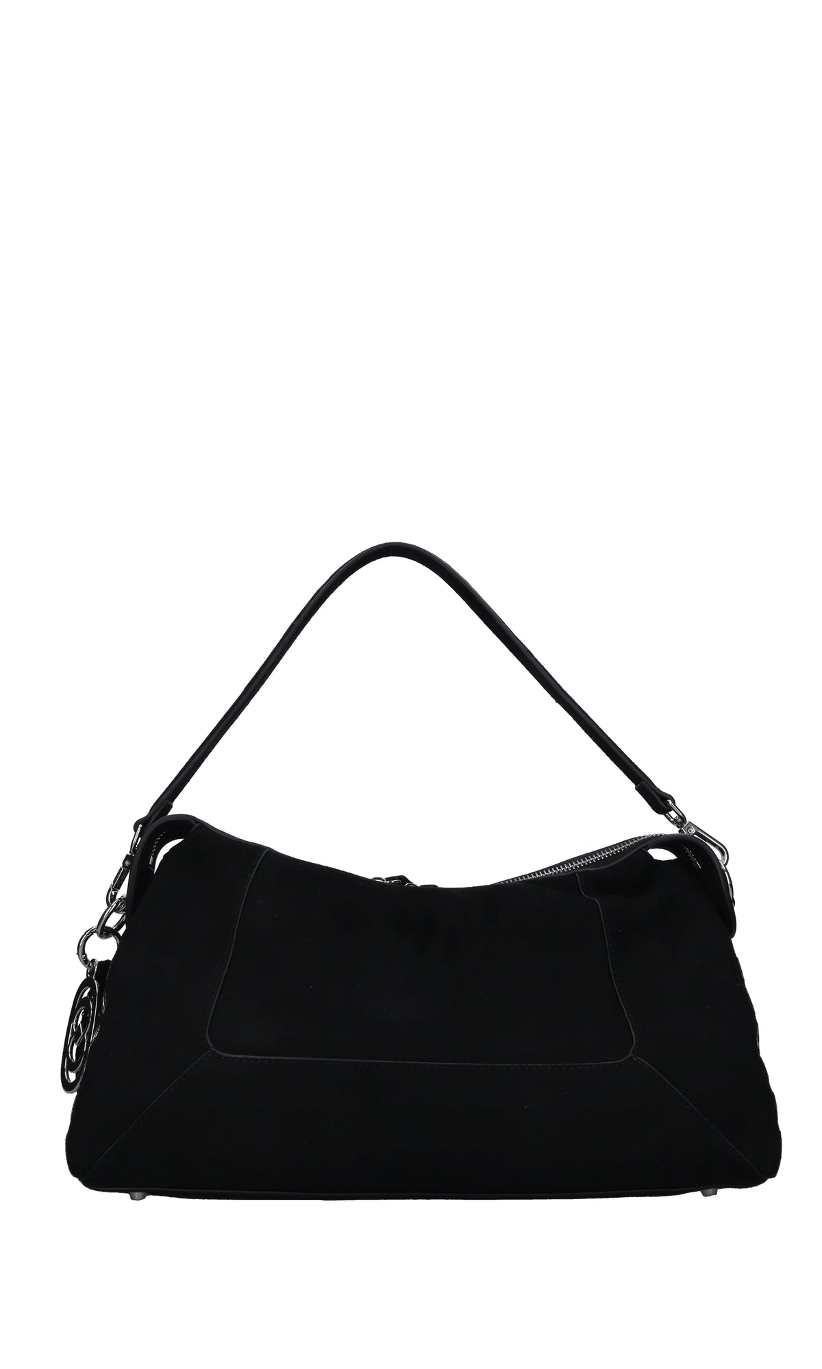 Borsa in camoscio e borchie 