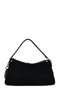 Borsa in camoscio e borchie 