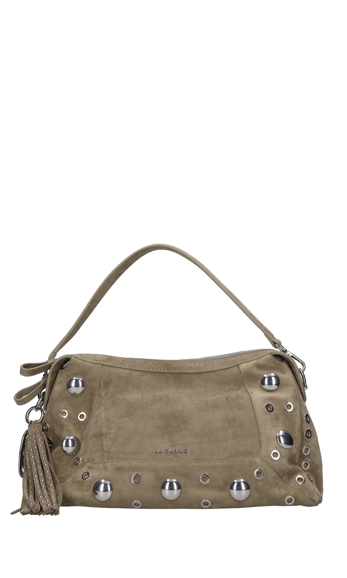 Borsa Ethnic in camoscio e borchie 