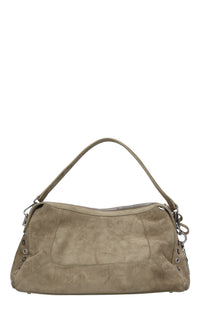 Borsa Ethnic in camoscio e borchie 