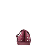 Ballerine in velluto e strass 
