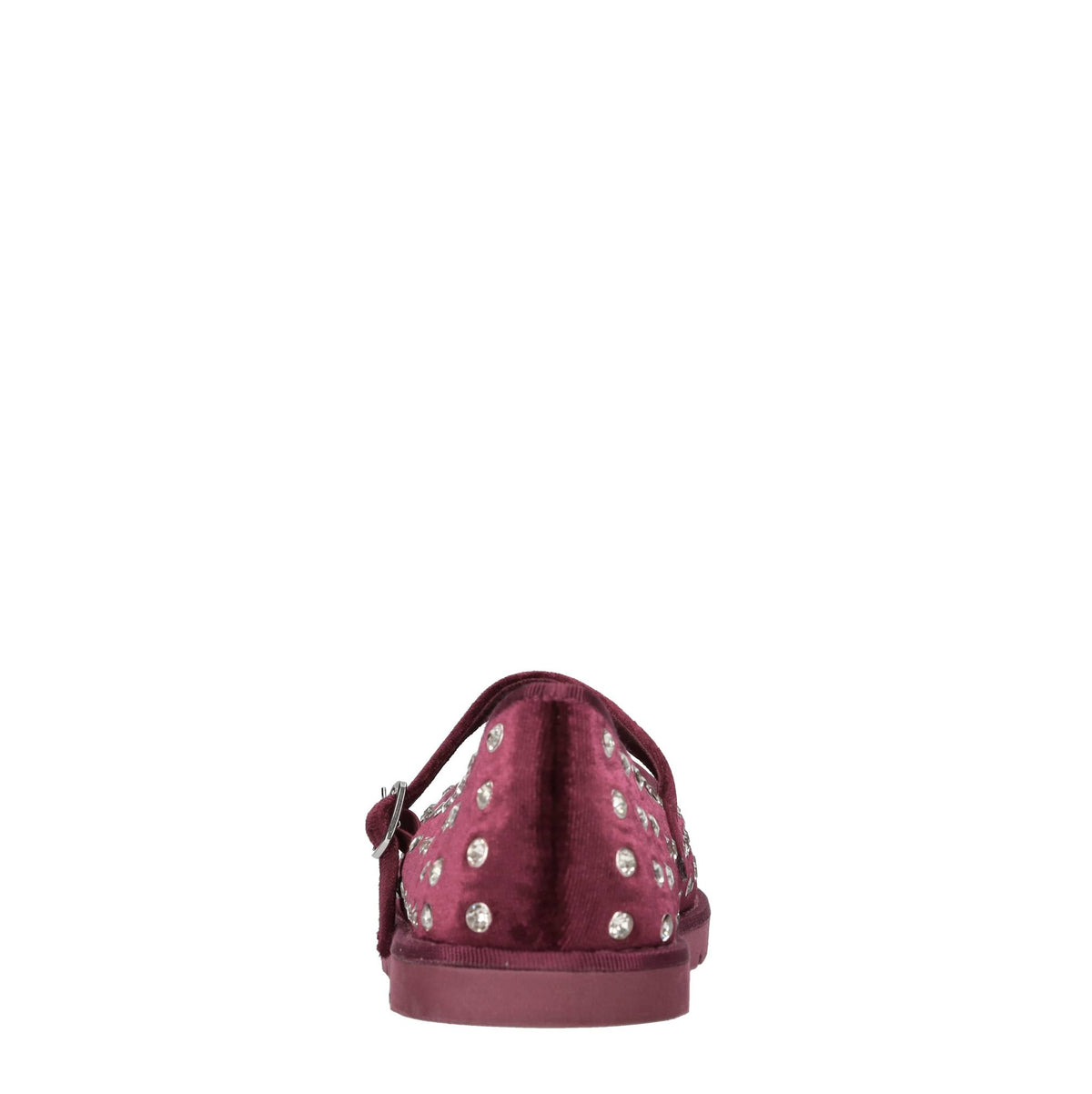 Ballerine in velluto e strass 