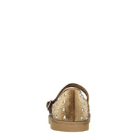 Ballerine in velluto e strass 