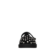Ballerine in velluto e strass 