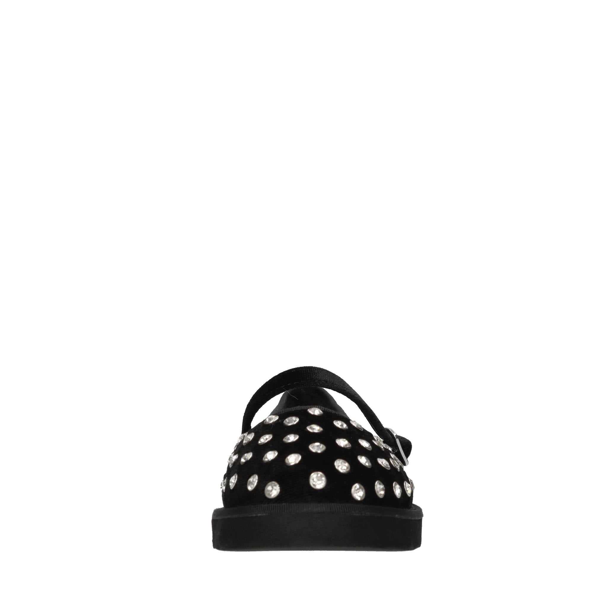 Ballerine in velluto e strass 