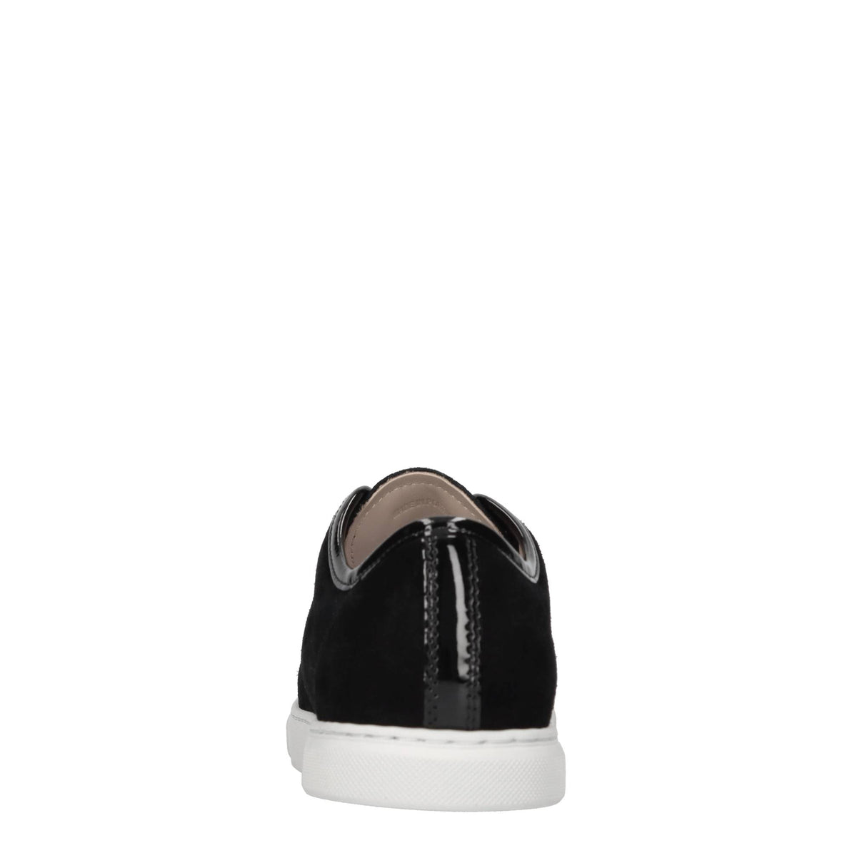 Sneakers in camoscio e pelle 