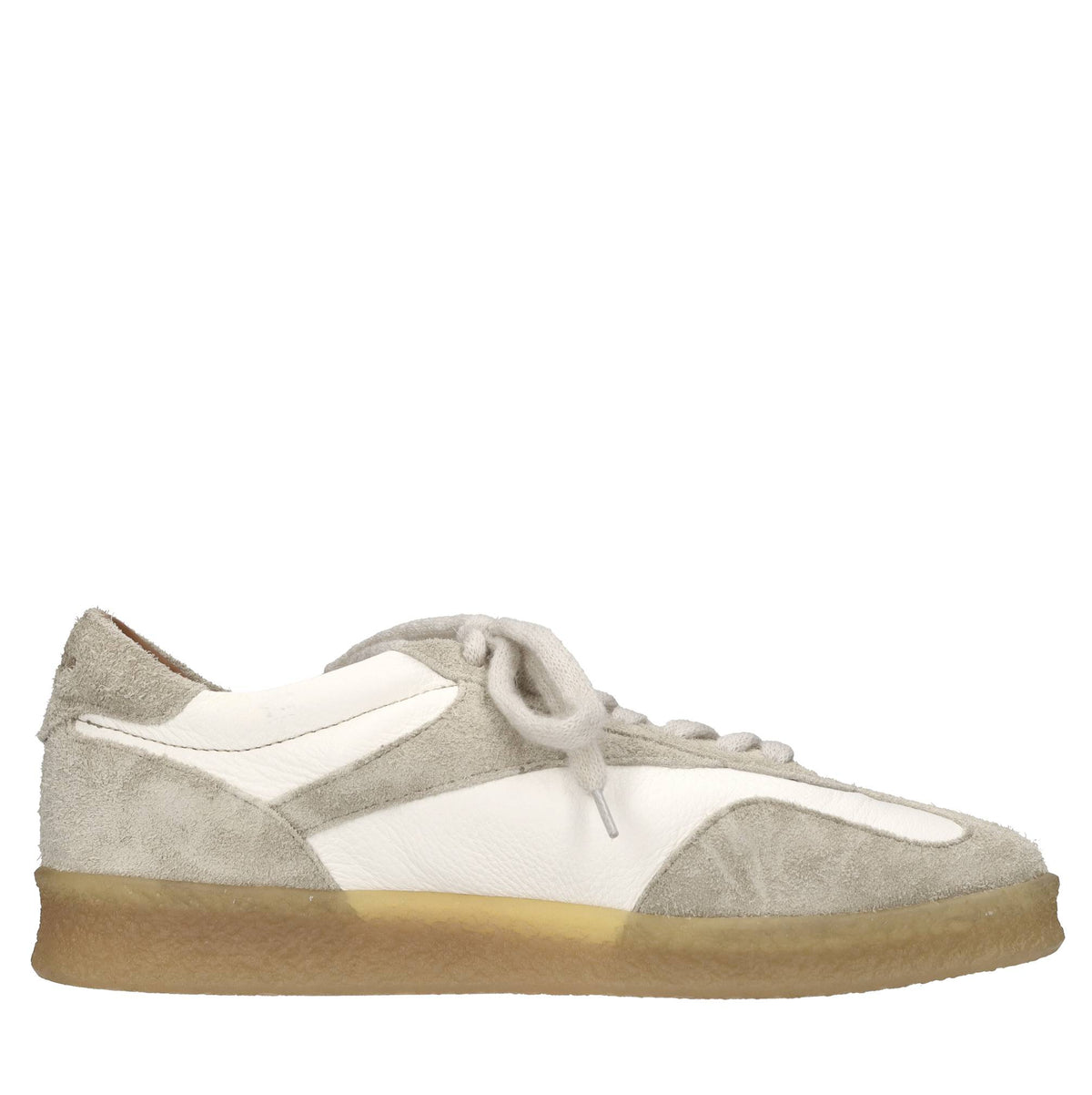 Sneakers in pelle e camoscio 