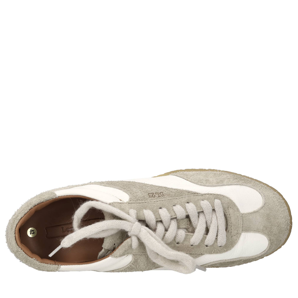 Sneakers in pelle e camoscio 