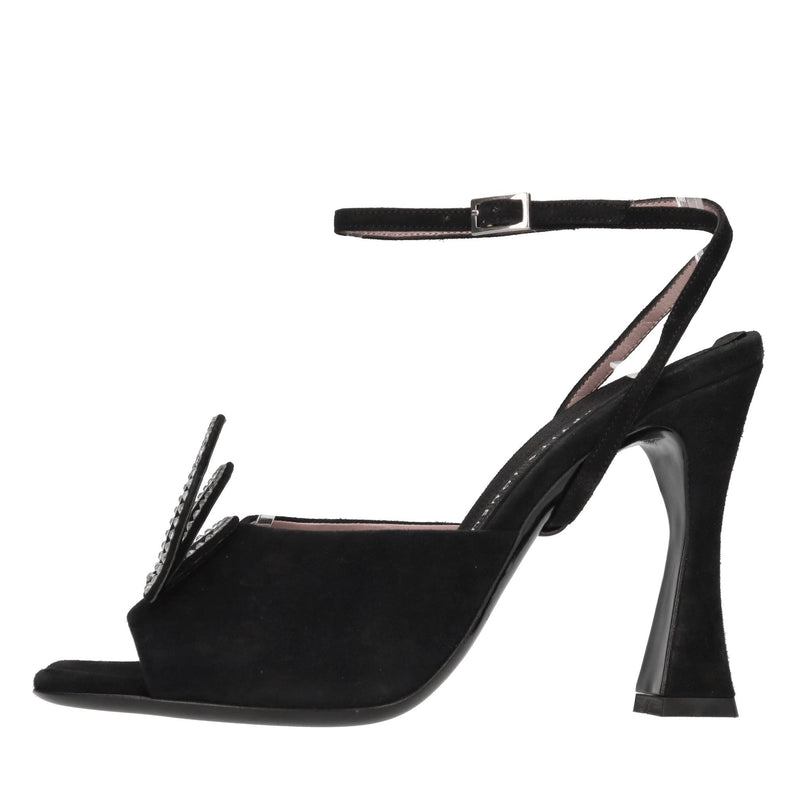 Sandali Mules in camoscio 