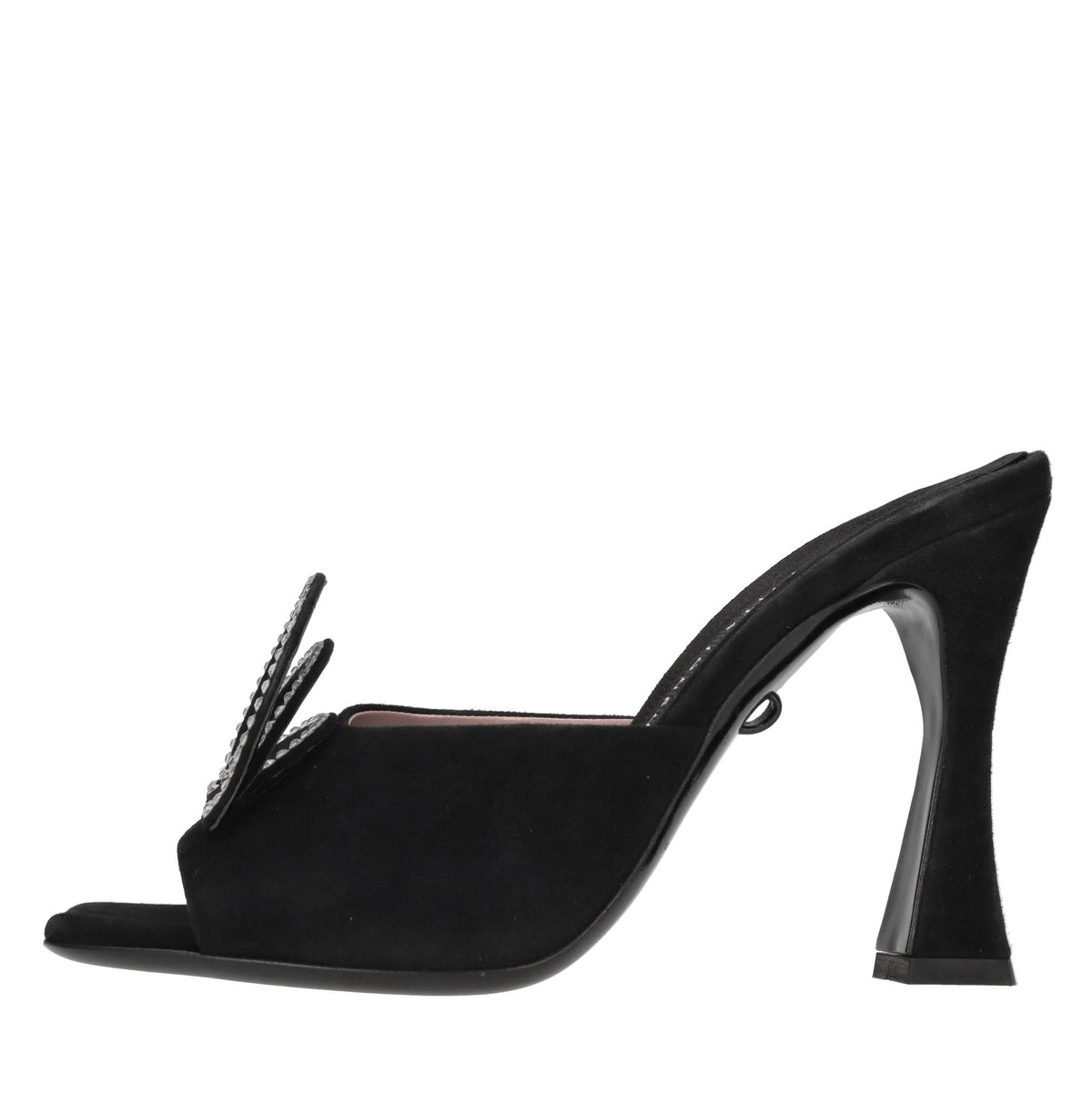 Sandali Mules in camoscio 