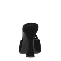 Sandali Mules in camoscio 