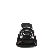 Sandali Mules in camoscio 