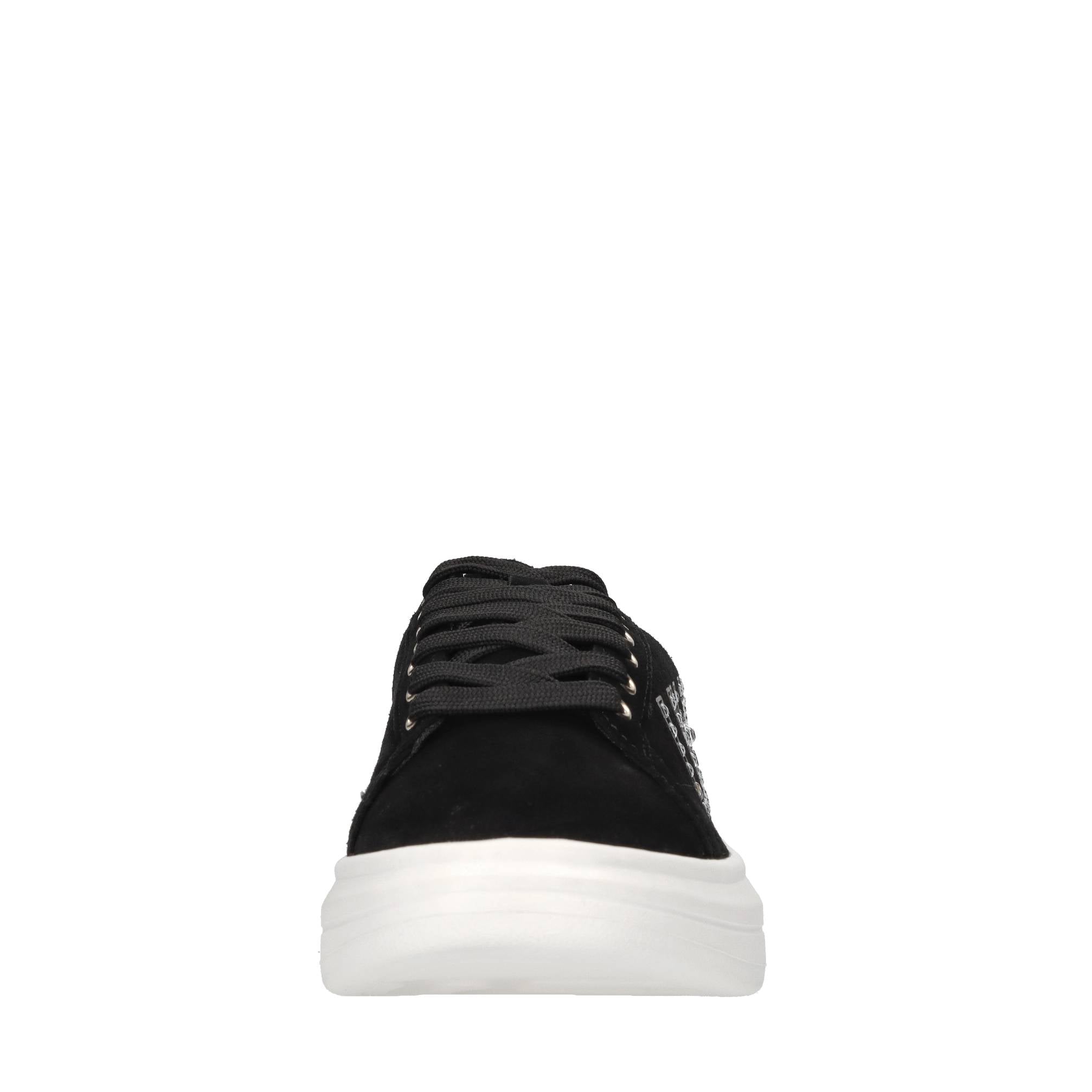 Sneakers in camoscio ed ecopelle 