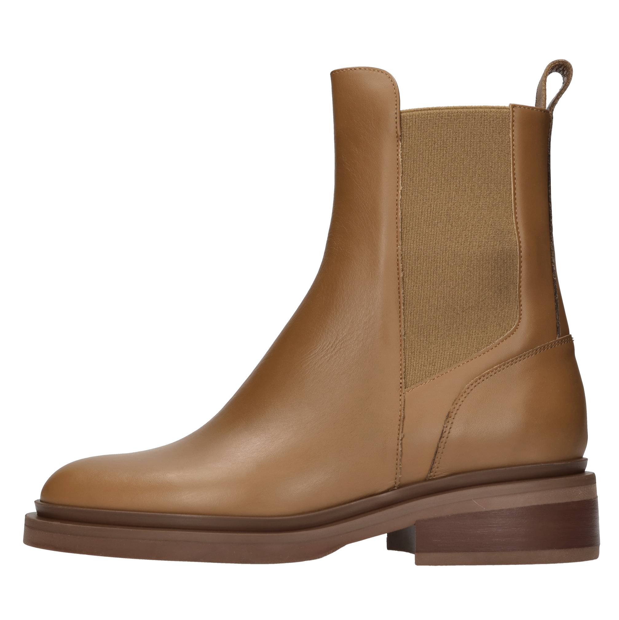 Stivaletti beatles in pelle 