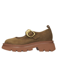 Ballerine in camoscio 