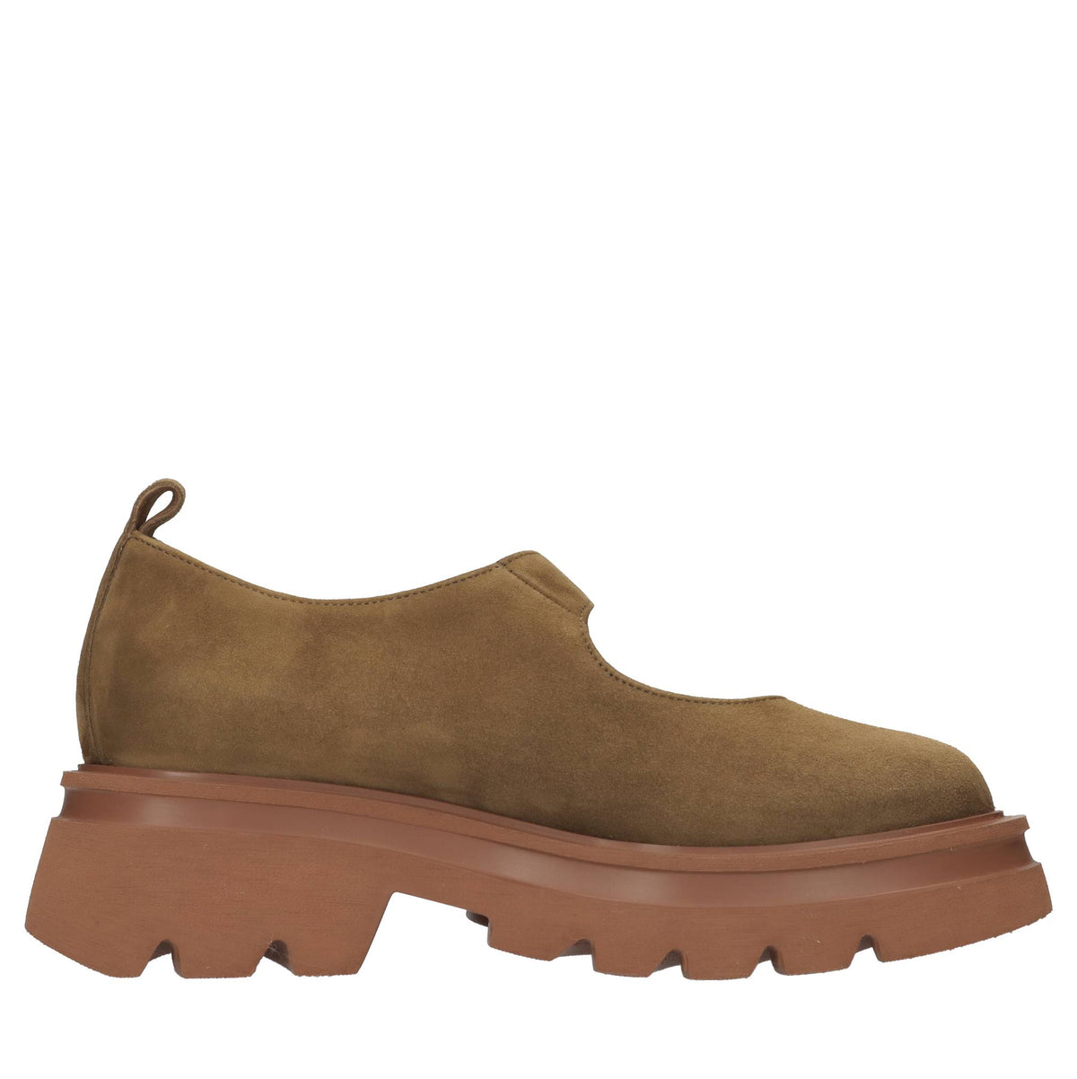Ballerine in camoscio 