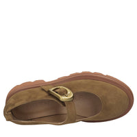 Ballerine in camoscio 