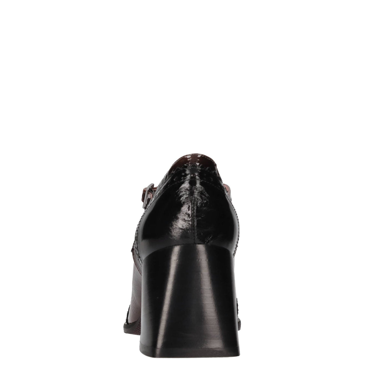 Décolleté in pelle 