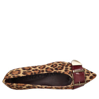 Ballerine in pelle e cavallino 