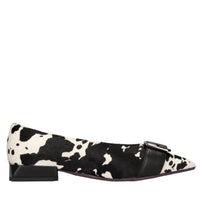 Ballerine in pelle e cavallino 