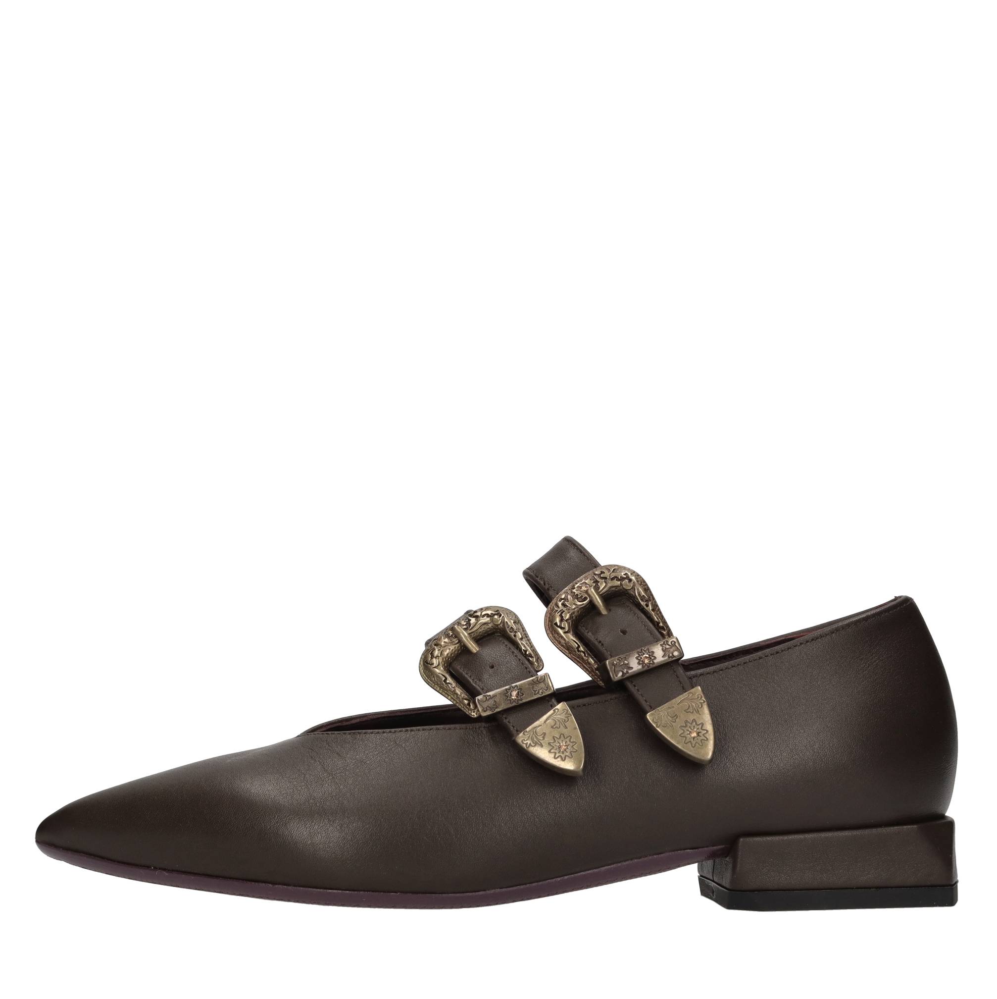 Ballerine in pelle 