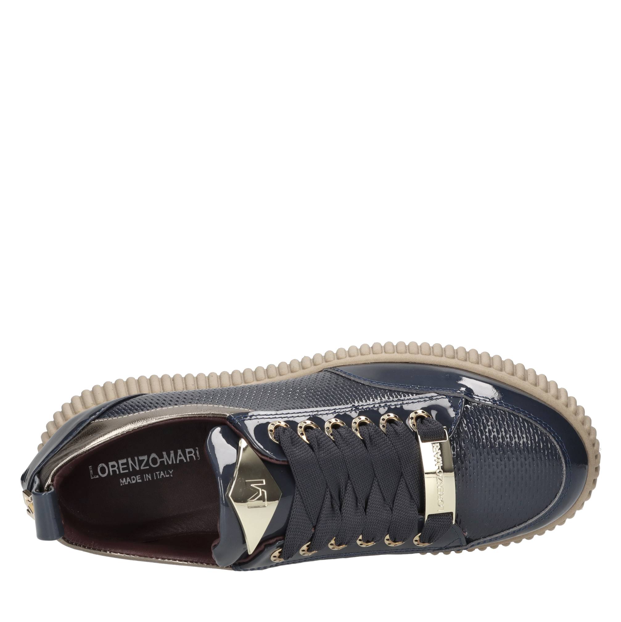 Sneakers in vernice 