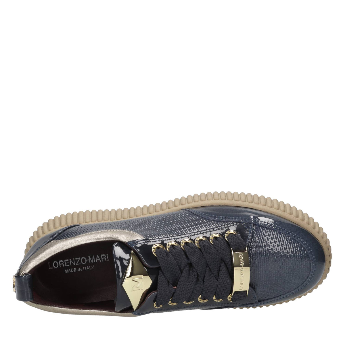 Sneakers in vernice 