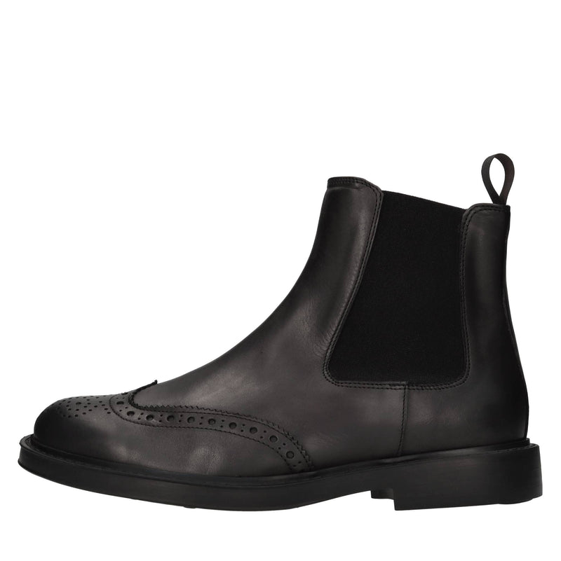 Stivaletti beatles in pelle 