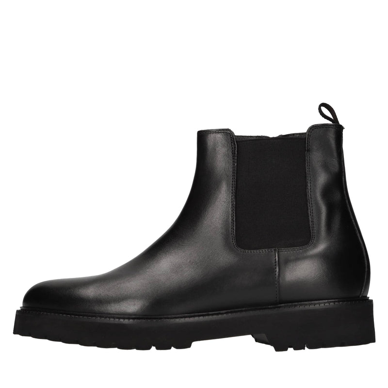 Stivaletti beatles in pelle 