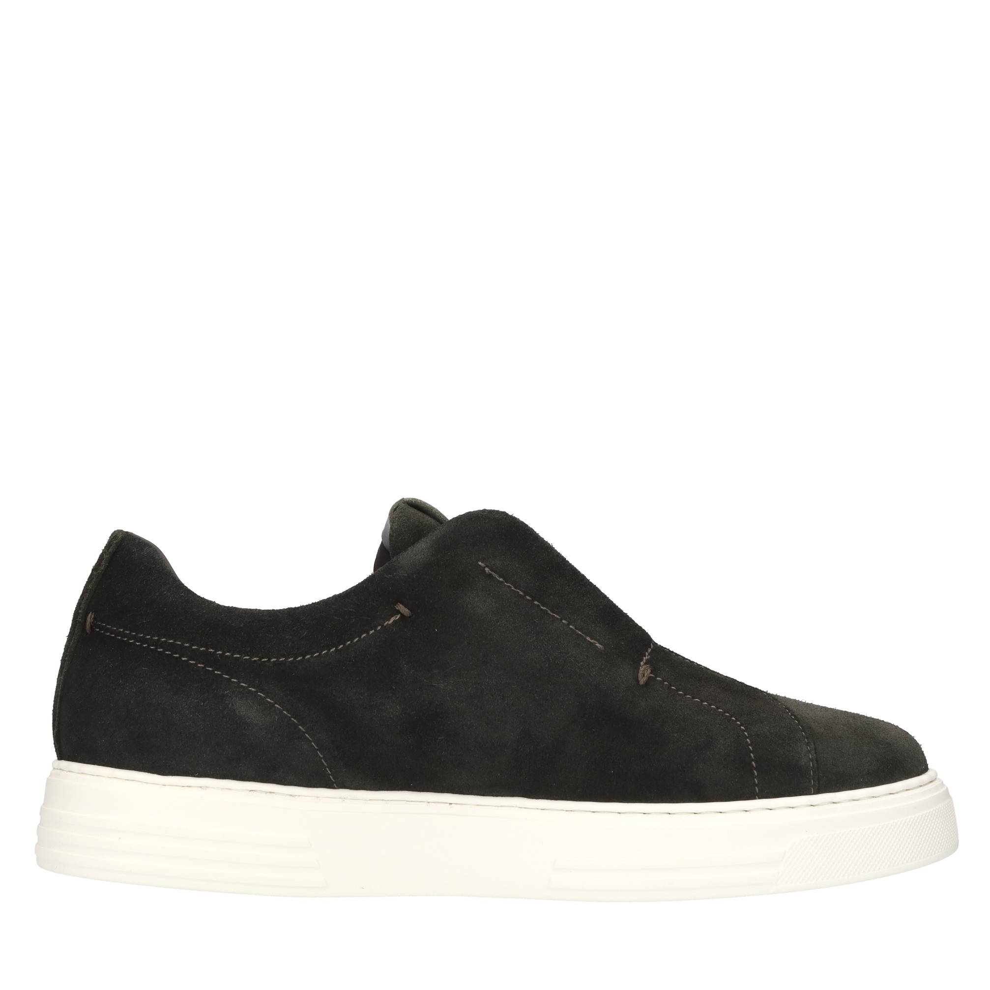 Slip on in camoscio 