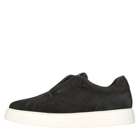 Slip on in camoscio 
