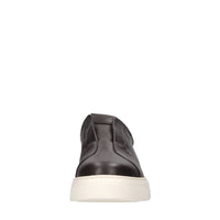 Sneakers slip-on in pelle 