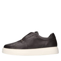 Sneakers slip-on in pelle 