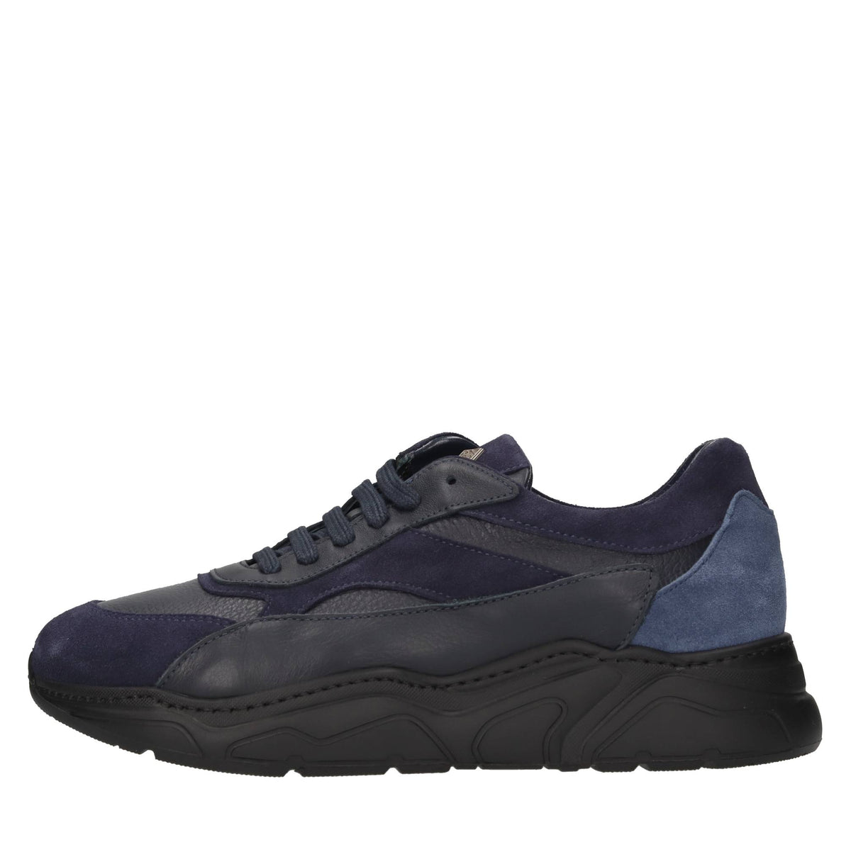 Sneakers in pelle e camoscio 