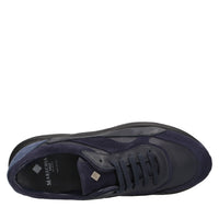 Sneakers in pelle e camoscio 