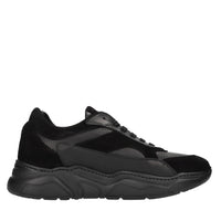 Sneakers in pelle e camoscio 